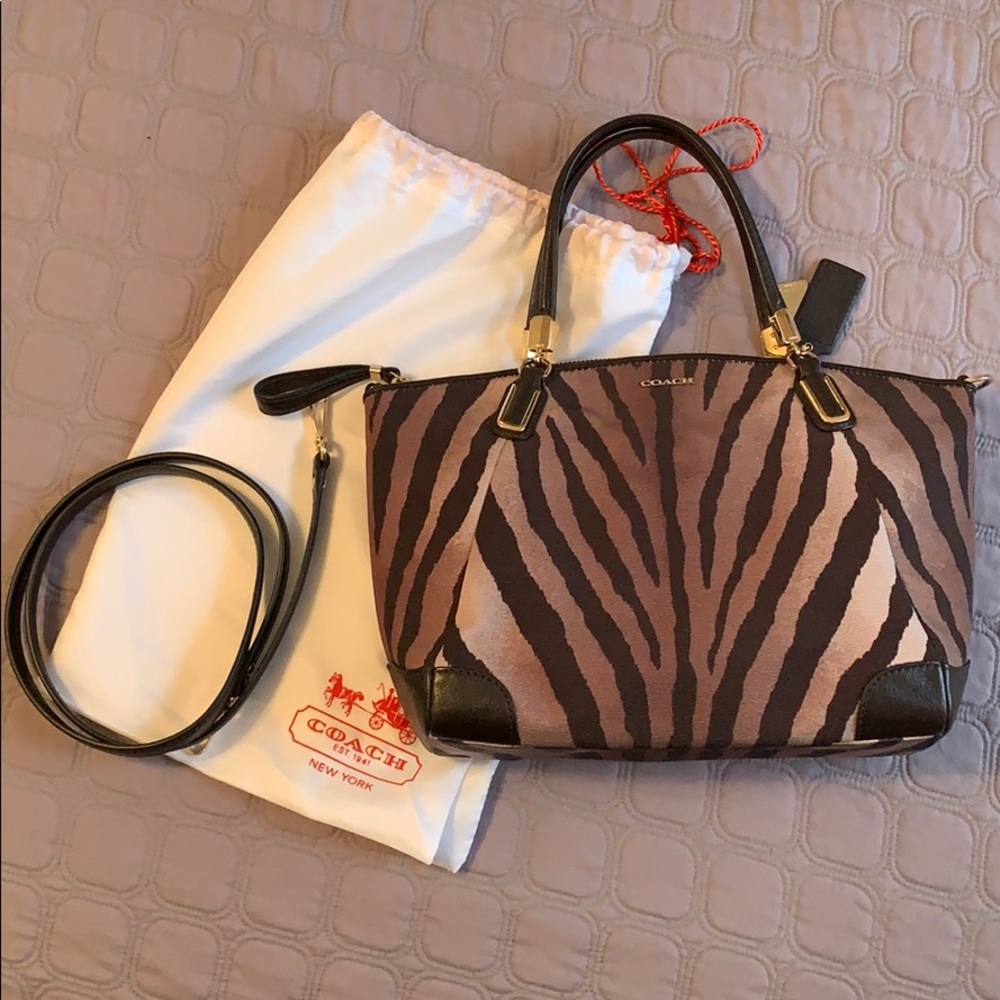 Coach Purse - Animal Print